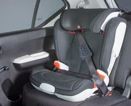 and comfort for the older child from approximately 15 to 36 kg.