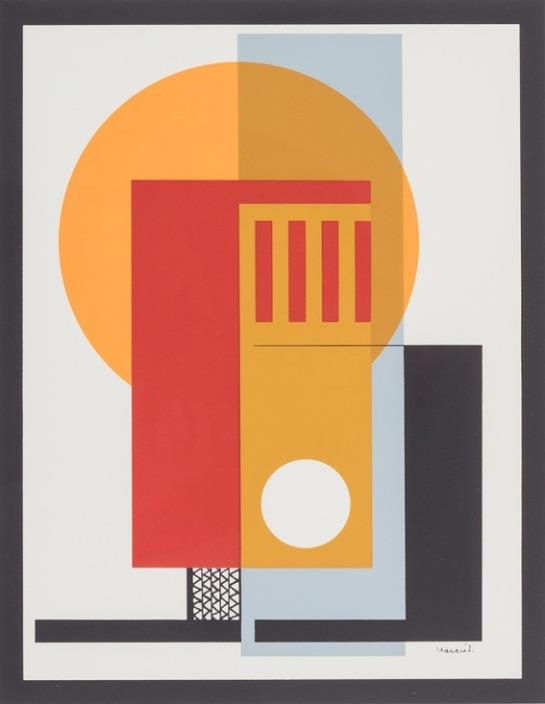 111. Kassák Lajos (Érsekújvár, 1887 Budapest, 1967) Képarchitektúra