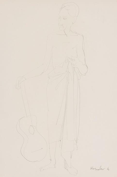 122. Kondor Béla (Pestlőrinc, 1931 Budapest, 1972) Akt II.