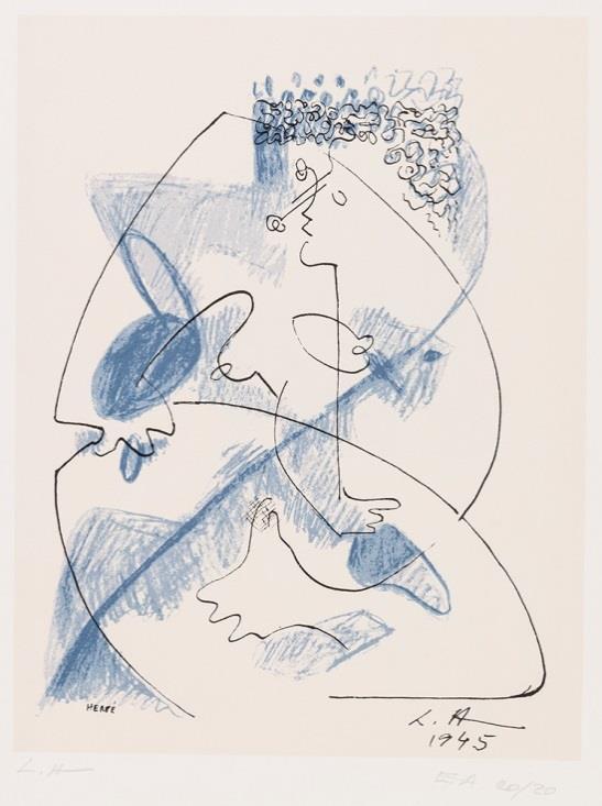 Lucien Hervé (Hódmezővásárhely, 1910 Párizs, 2007) Női akt