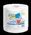 IPAR WORKPLACE AREA UNIVERZÁLIS TEKERCSES TÖRLŐK UNIVERSAL ROLL TOWELS CLEANIT CLEANIT GIANT 800 85349 4 30 A Cleanit termékcsalád nem csak