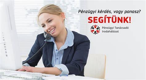 A 2011 óta működő Pénzügyi Tanácsadó Irodahálózat tanácsadó szerepe e körben