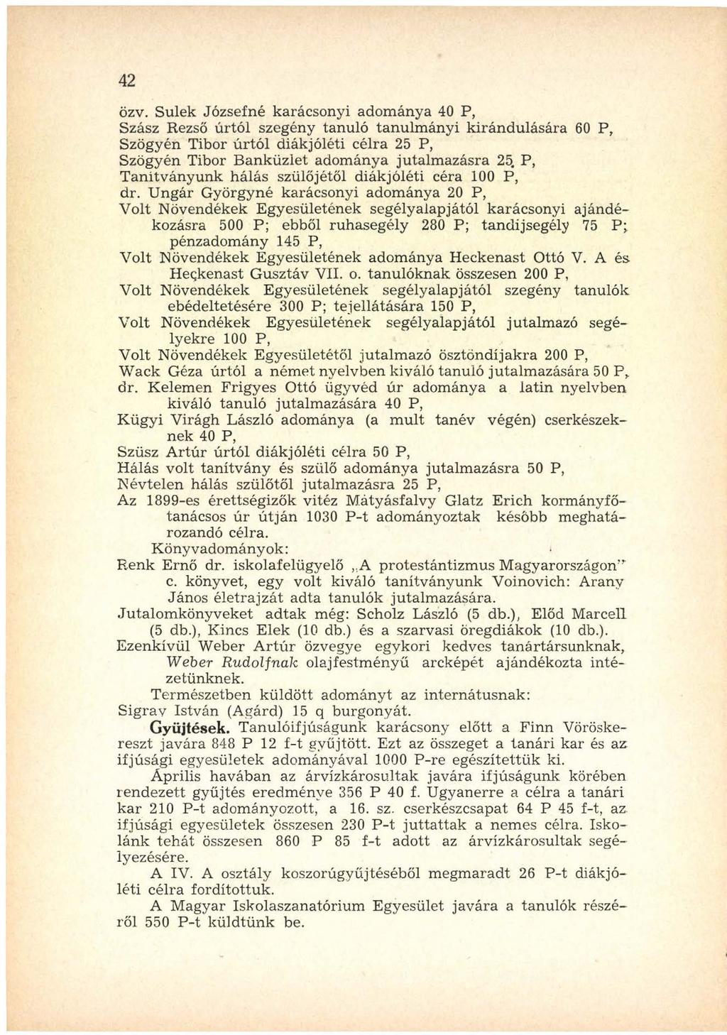 42 özv.