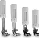 menetes foglalattartó 2-10-98-0003 39 D/30P/BB** csilláranya, fehér 2-10-99-0008 22 D/31P/N csilláranya, Ø 43mm, fekete 2-10-99-0016 22 *Fehér, sárga és áttetsző változatban is rendelhető.