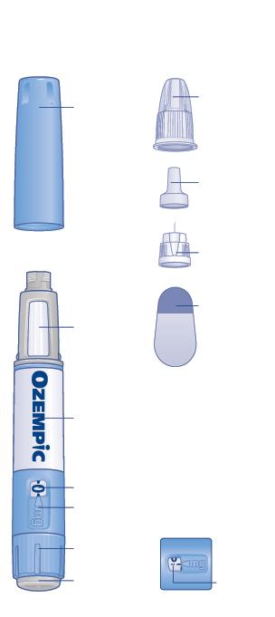 Az Ozempic 0,5 mg oldatos injekció előretöltött injekciós tollban készítmény használati utasítása Kérjük, hogy az Ozempic előretöltött injekciós toll használata előtt olvassa el figyelmesen ezeket az