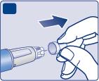 Ne csatlakoztasson új tűt az injekciós tollhoz, amíg készen nem áll az injekció beadására. Mindig, minden egyes injekció beadásához új tűt használjon!