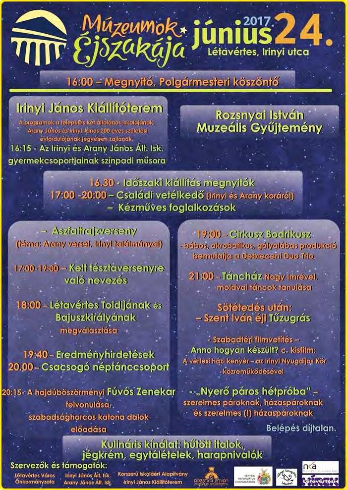 Tájékoztatjuk továbbá a Tisztelt Lakosságot, hogy a tanévkezdési támogatás 2017. évben is biztosított lesz az alap, középfokú és felsőfokú oktatásban résztvevők számára.