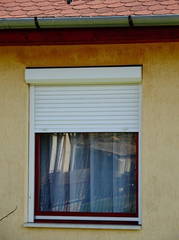 Modern településrészen a
