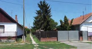 A hagyományos parasztházak fa tornáccal