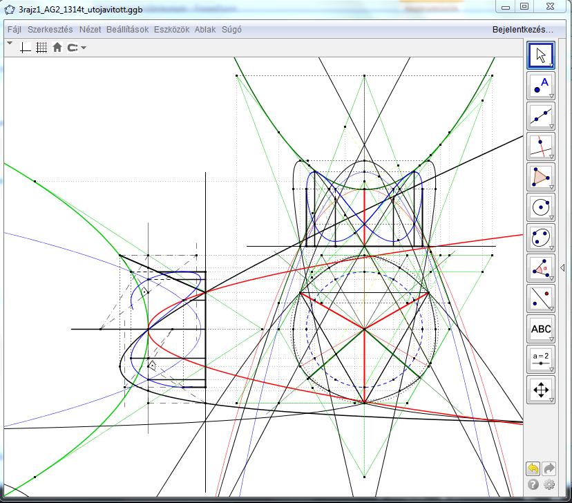 Hogyan készültek? GeoGebra (A dinamikus volta hatalmas előny.