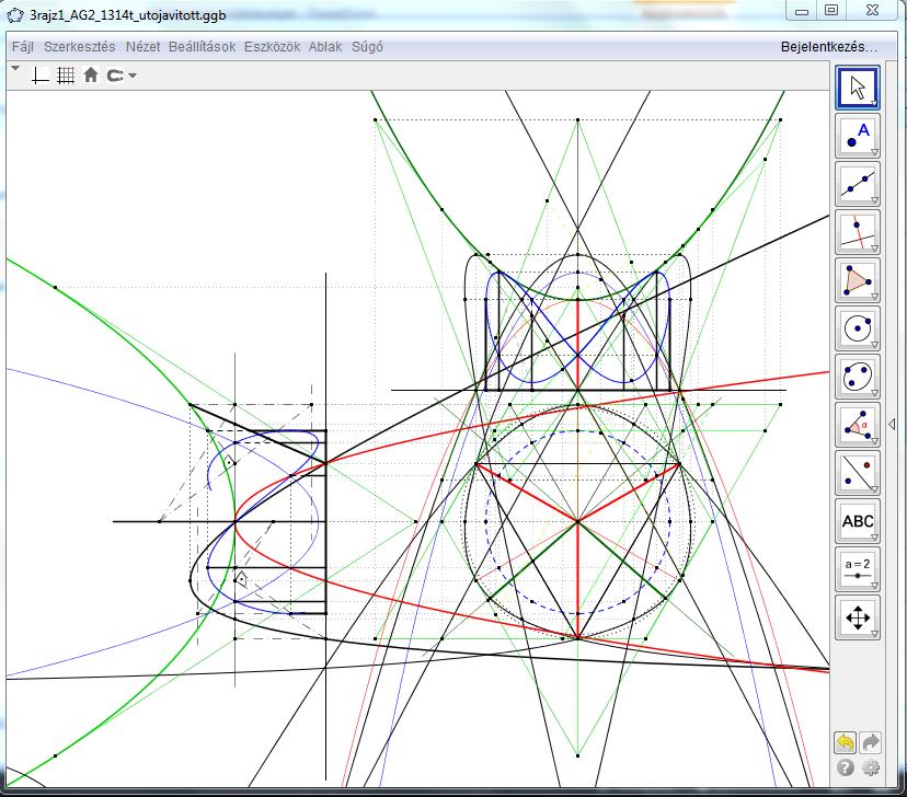 Hogyan készültek? GeoGebra (A dinamikus volta hatalmas előny.