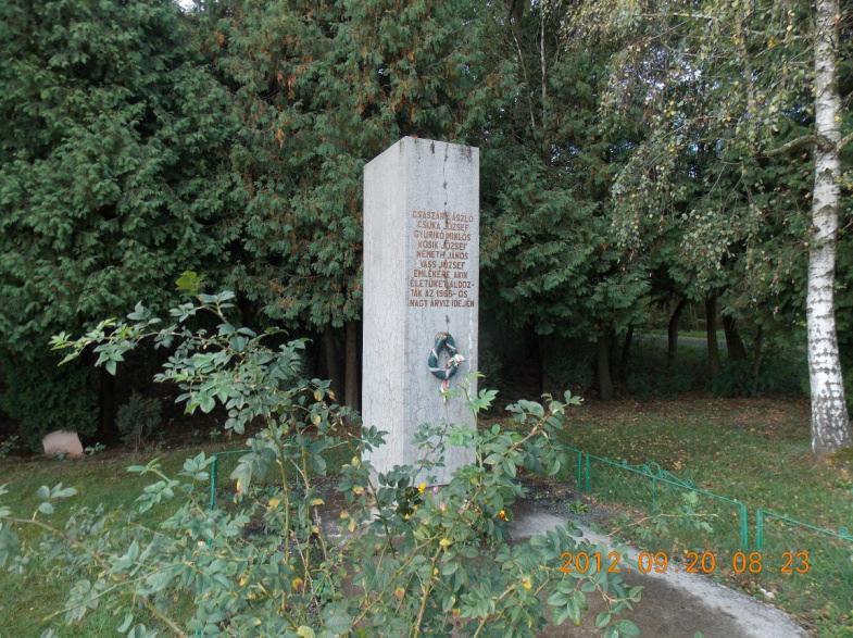 Sajnos néhány személy életét vesztette ebben a küzdelemben. Az elhunytakra a falubeliek mindig visszaemlékeznek és tisztelettel gondolnak rájuk, valamint évente megkoszorúzzák emlékművüket.