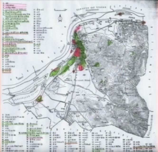 oklevelek, ábrázolások és főleg régészeti adatok alapján Horváth István rekonstrukciója