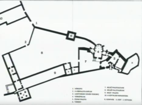 századi területe: A Szent István vértanú templomát még Géza fejedelem építette, mellette fejedelmi palota, István ide építette az érsekség főszékesegyházát: Szent Adalbert és Szűz Mária