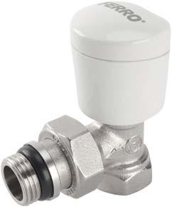 TERMOSZTÁTOS RDIÁTOROKHOZ 10 GRNCI É V TERMOSZTÁTOS RDIÁTORSZE- LEPEK ZTI2Y termosztatikus egyenes előremenő radiátorszelep 1/2"x1/2" max. statikus üzemi nyomás: 1MPa max.