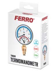 Ø63 mm mechanizmus: ourdon rugós nyomásmérő hőmérő: bimetál spirál termomanométertm80r 1 60 2690
