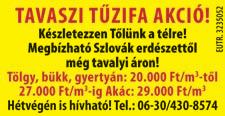 eladó. Ár: 14.000 Ft/db Tel.: 30/9563-815 Barum 195/65/15-ös nyári gumi (4 db) felnivel eladó. 1 szezont futott.