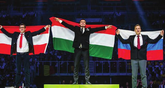 Sikeresen szerepeltek a magyar fiatalok a szakmák Európa-bajnokságán 27 szakmában indult magyar versenyző, akik 17 versenyszakmákban értek el helyezést. A szeptember 26 28.