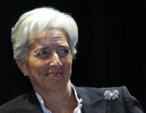 ábra - Undor Undor: Christine Lagarde, IMF elnök, volt francia pénzügyminiszter reakciója egy konferencián.