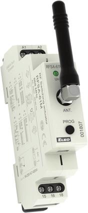 1x RF-Key/B - fekete kulcstartós távirányító RFSET-SMK-F1 1x RFSA-61M