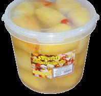 káposztasaláta 5 l/4 kg Cékla saláta 5 l/4 kg