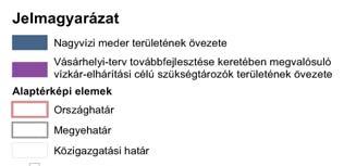 3/8. számú melléklet Nagyvízi meder és a Vásárhelyiterv továbbfejlesztése keretében megvalósuló vízkár-elhárítási célú szükségtározók területének övezete - Nagyvízi meder övezet érinti, a tervezési