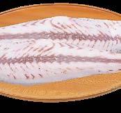5 kg Akció Panírozott lazacporció mustáros szósszal 27% 100 g/db öml. 5 kg Panírozott spen.
