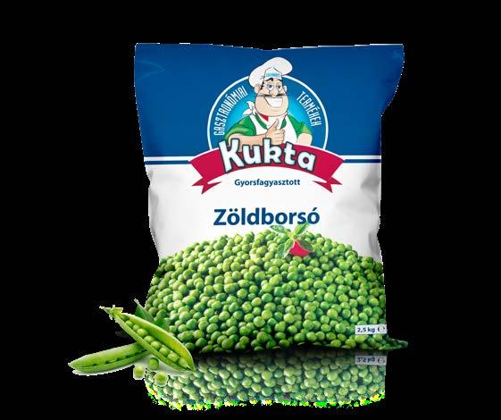 ribizke, Málna, Fekete szeder 2,5 kg 5x2,5 kg Akció Magozott meggy 2,5 kg Akció Málna 2,5 kg Szamóca 2,5 kg KUKTA ZÖLDSÉGEK Bébirépa 2,5 kg Brokkoli 2,5 kg Brokkolis zöldségkeverék 2,5 kg Fejtett bab