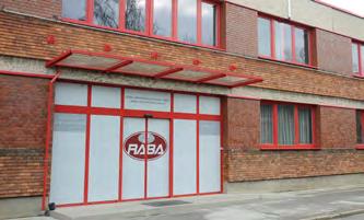 Our central site, Rába Industrial Park in Győr, accommodates Rába Vehicle Ltd. and Rába Axle Ltd., where in addition to the production halls, headquarter offices are also located.