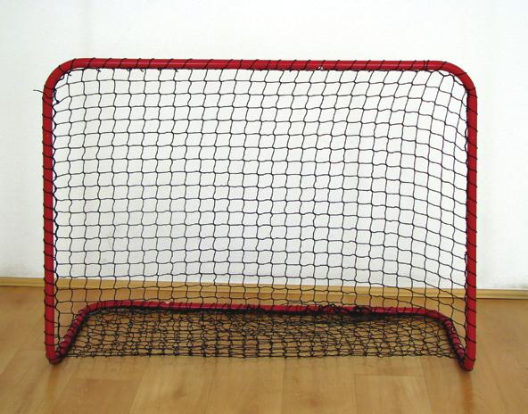 hálóval, hátul merevített (13/1/379) Floorball kapu 160x115