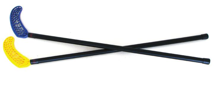 VicFloor Player szett 2 x 6 db ütő és 6 db labda. Hossz: 95 cm.