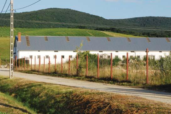 HOMLOKZATOK Gazdasági terület, ha belterületre esik, akkor javasolt a falusias anyaghasználat; ha külterületre, akkor elfogadhatóak a vakolat és kő mellett a modern minőségi anyagok is.