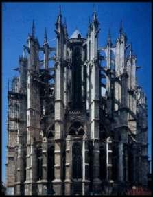 ) Bourges: katedrális