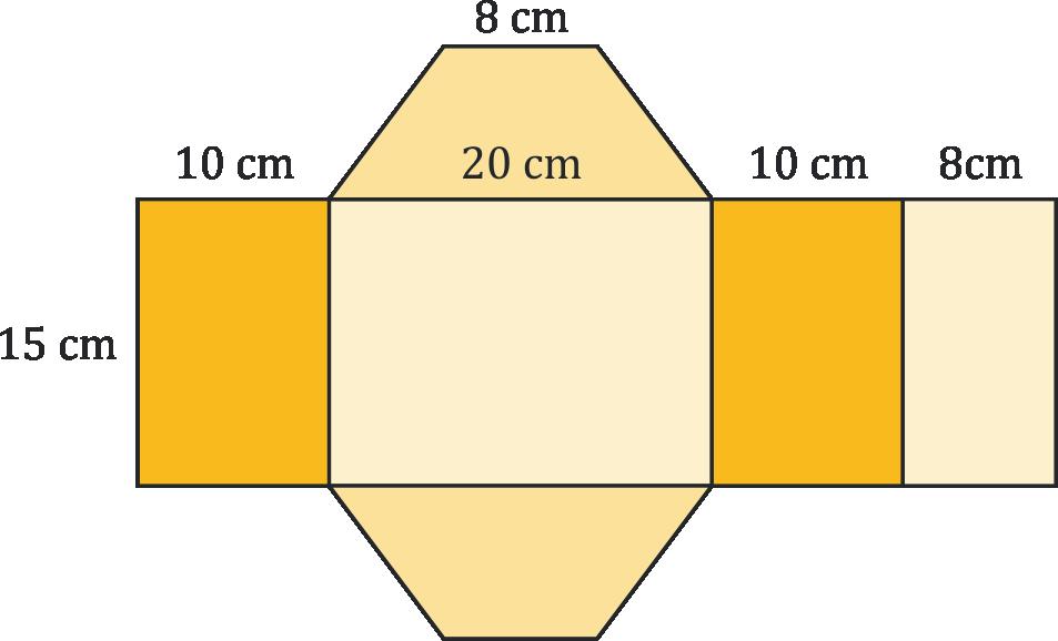 A sötétebb árnyalatú rész deltoid alakú, területe 2 4 2 = 4 dm2, a világos rész területe pedig 12 dm 2. Tehát a járólap negyedrésze sötétebb árnyalatú.