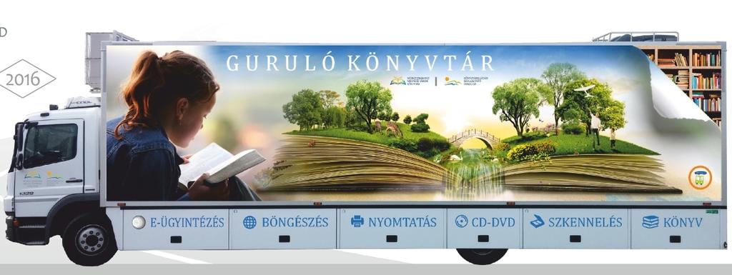 dokumentumállománnyal rendelkező Guruló könyvtárunk.