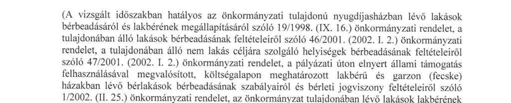 Függelék: