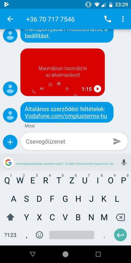 ÜZENETEK 1. Nyomja meg a kezdőlapon az ÜZENETEK gombot. 2. Az üzenetek beállításaihoz menjen a BEÁLLÍTÁSOK menüpontba az üzeneteken belül ( ). 3. A + gombbal hozhat létre új üzenetet. 4.