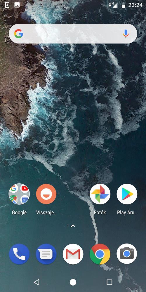 Amennyiben régebbi készülékéről mozgatná át az adatait, válassza az ADATOK MÁSOLÁSA pontot. 6. Amennyiben rendelkezik Google fiókkal, adja meg annak adatait (nem kötelező) 7.