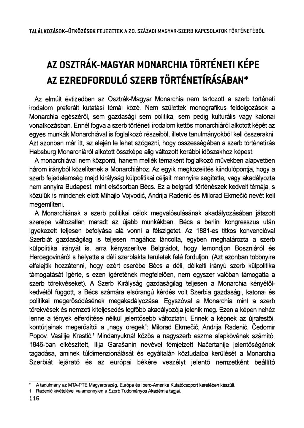 TALÁLKOZÁSOK-ÜTKÖZÉSEK FEJEZETEK A 20.