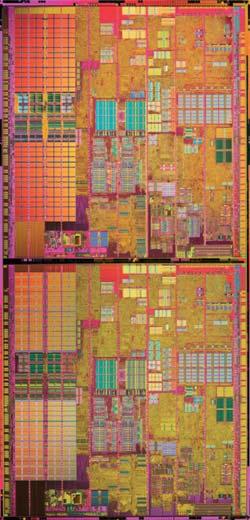 Újabb lapkakészlet Számunkra nem teljesen világos okokból az Intel úgy döntött, hogy nem készíti fel 915/925-ös lapkáit a kétmagos processzorok fogadására, hanem teljesen új lapkakészletet alkot.