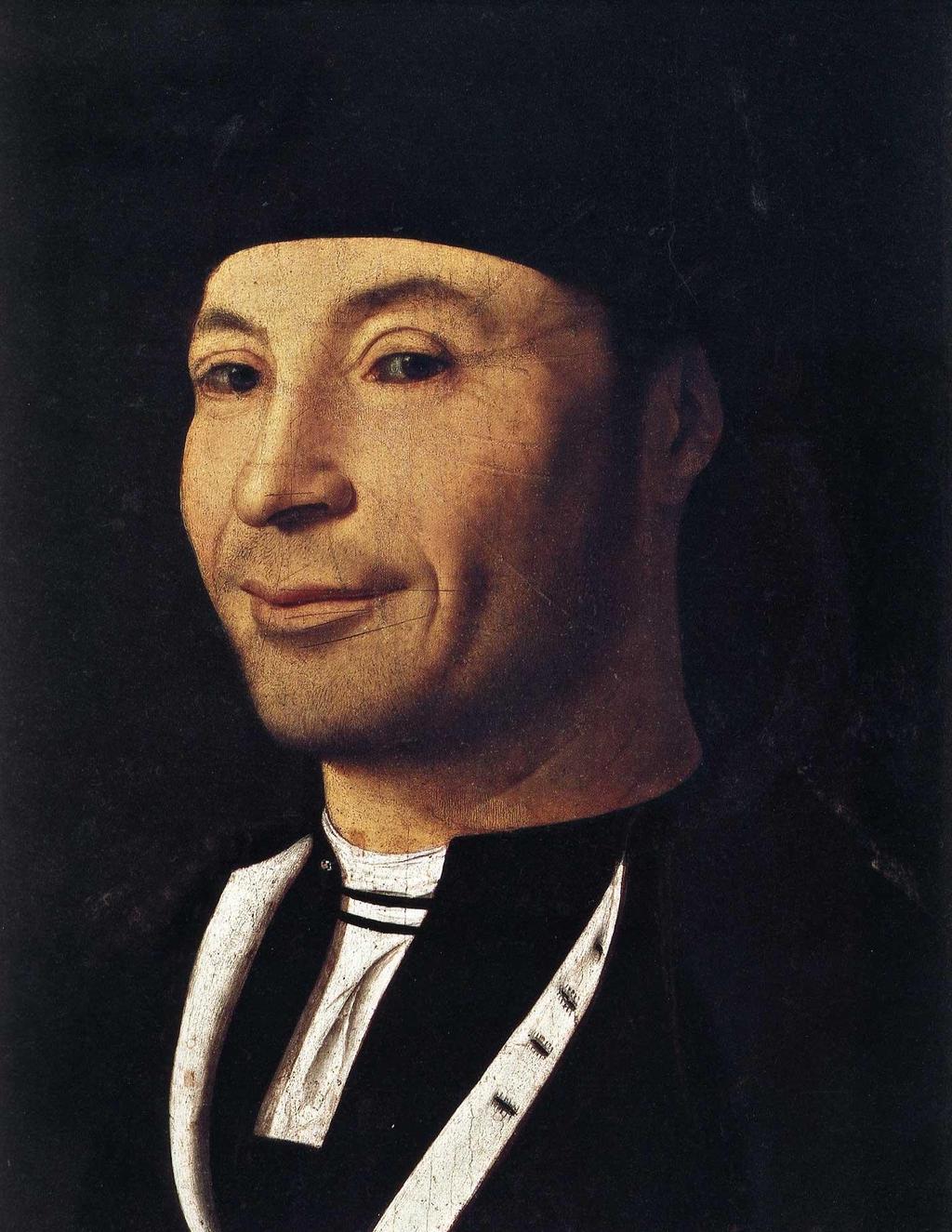 Arckifejezés Antonello de Messina: Egy férfi arcképe, 1470