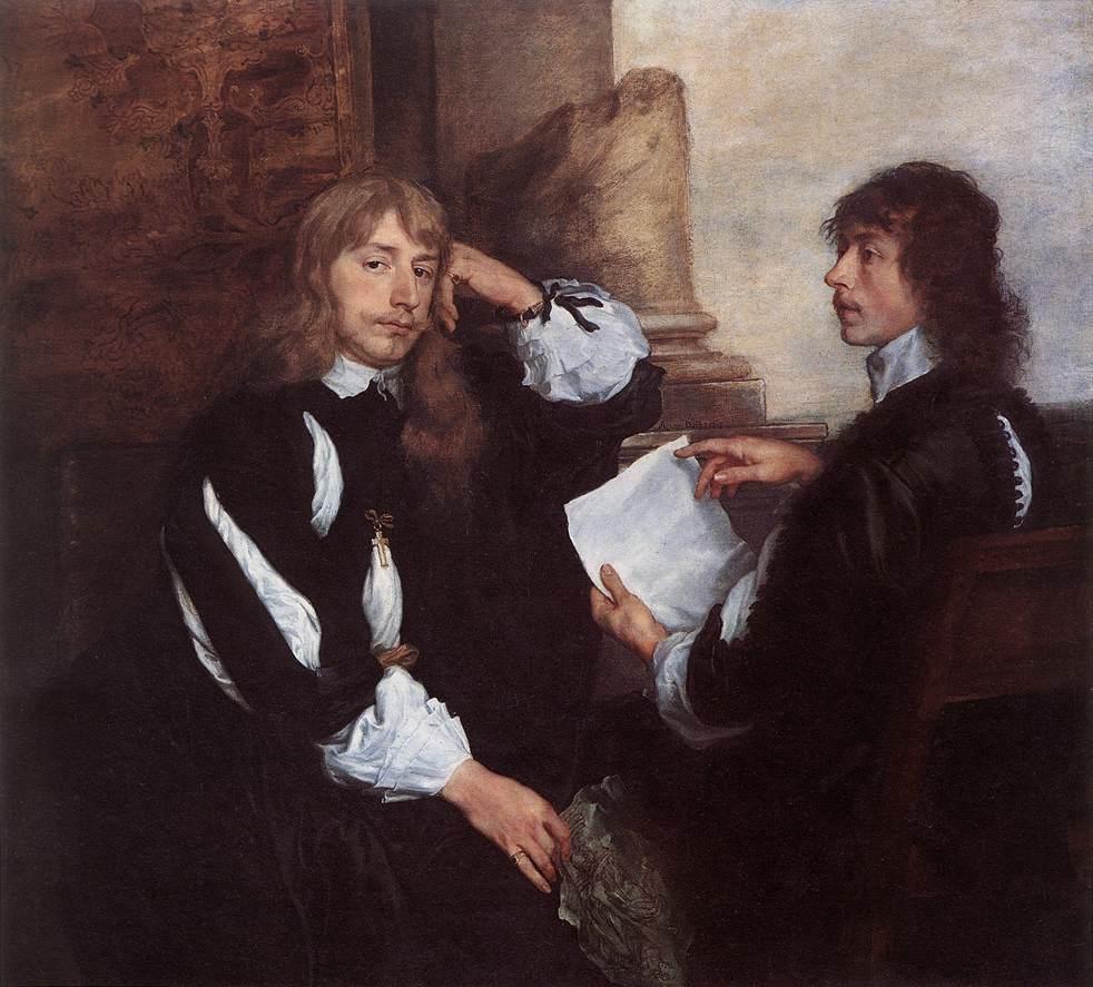 Kettős portré Anthony van Dyck: Thomas Kiligrew és egy