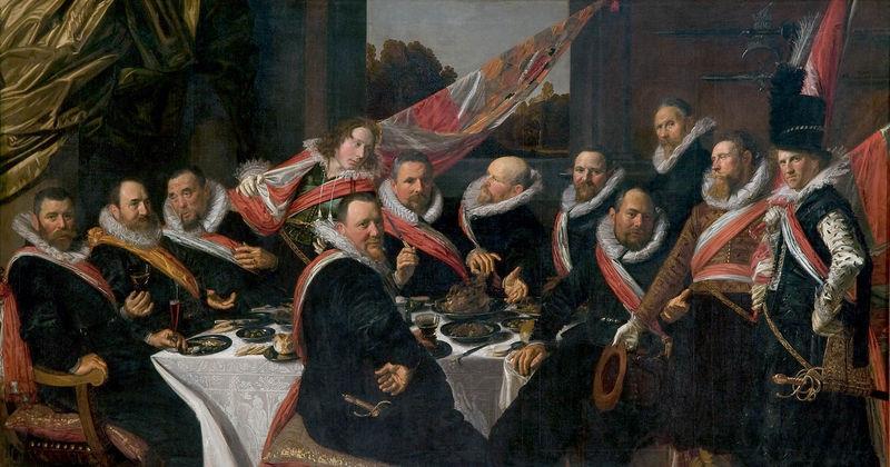 Csoportkép Frans Hals: A Szent György lövészegylet