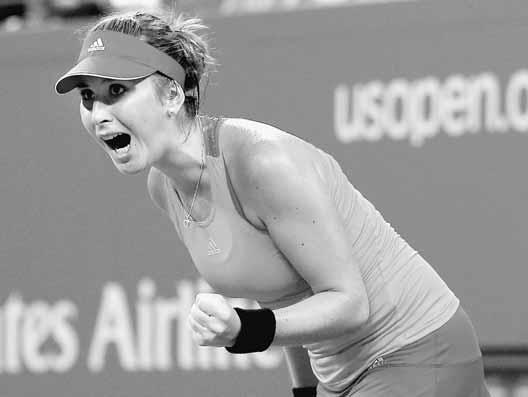 28 TENIS utorok 2. 9. 2014 VÝSLEDKY Z BETÓNU MUŽI DVOJHRA 2. KOLO: Berdych (ČR-6) KLIŽAN (SR) 6:3, 4:6, 6:2, 3:6, 6:3, Federer (Švaj.-2) Groth (Aus.) 6:4, 6:4, 6:4, Thiem (Rak.) Gulbis (Lot.