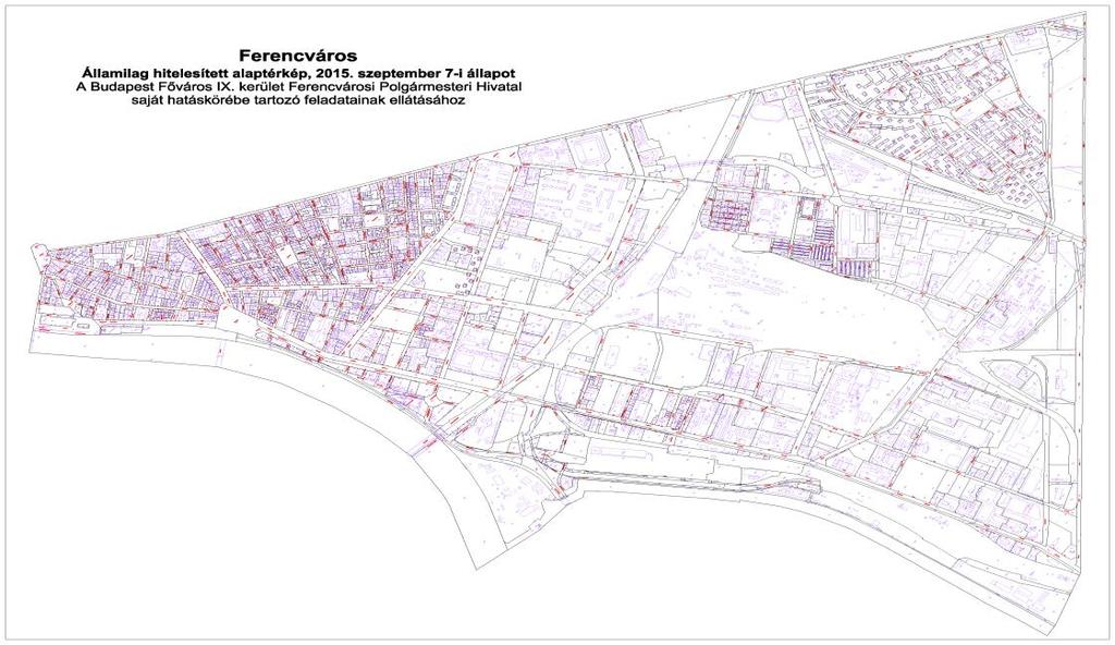 I. BEVEZETÉS Budapest Főváros IX. kerület Ferencváros 12,53 km 2 területen helyezkedik el.