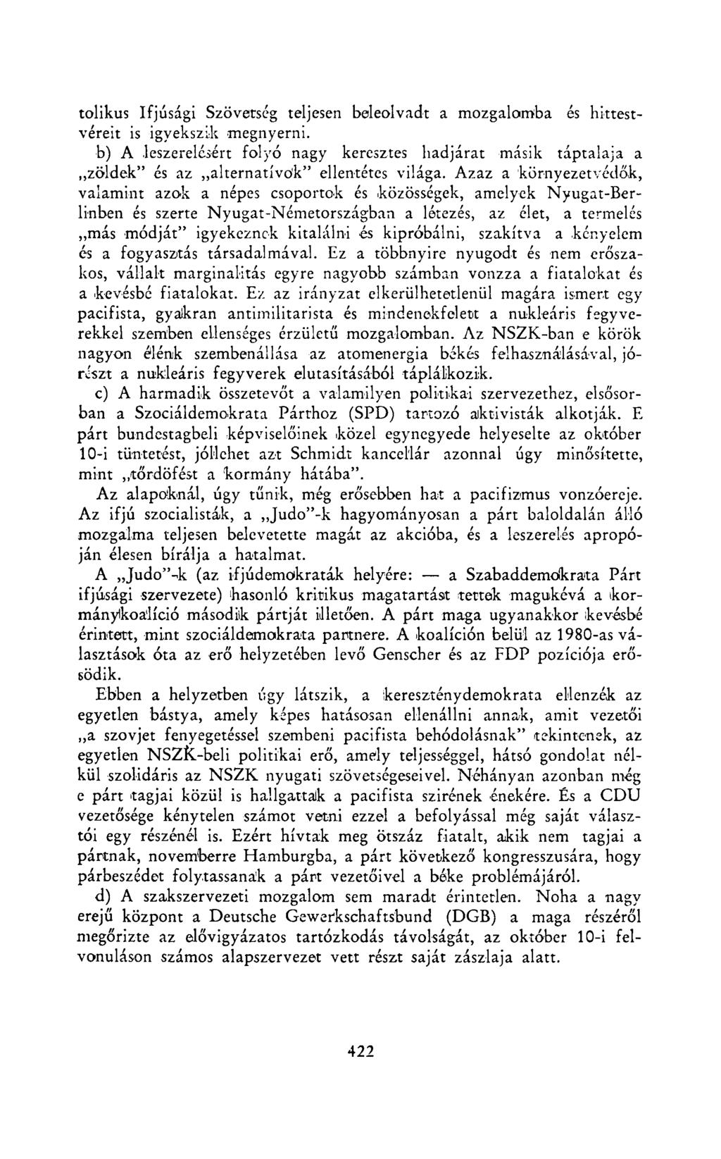 tolikus Ifjúsági Szövetség teljesen beleolvadt a mozgalomba és hittestvéreit is igyekszik megnyerni.