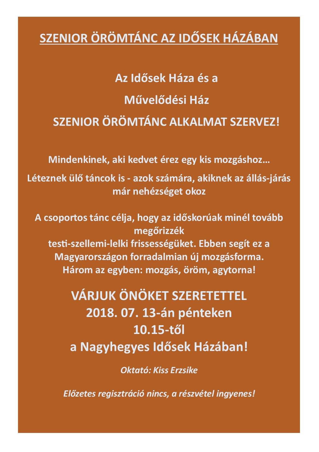 Közéleti hírek Évek óta hagyomány, hogy Nagyhegyesen májusban kerülnek megrendezésre a Kulturális Napok.