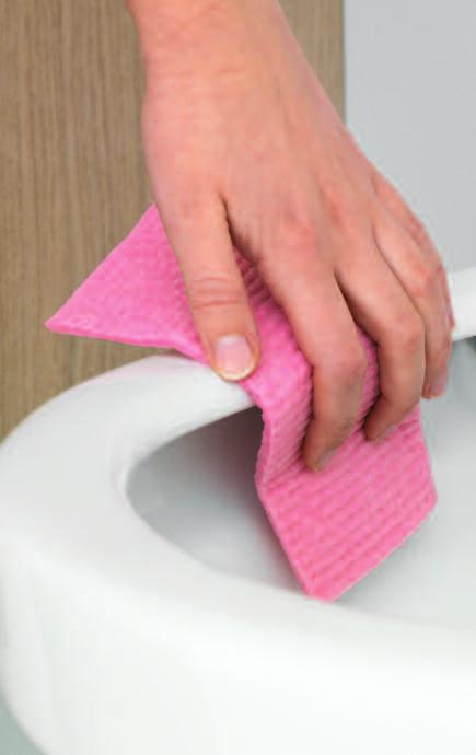Az új technológiának köszönhetően a napi takarítás is jóval egyszerűbb, így könnyedén biztosítható a higiénia a fürdőszobában.