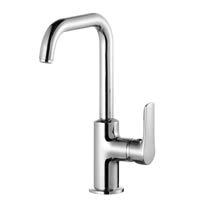 Fürdőszobai csaptelepek KLUDI PURE&SOLID KLUDI PURE&SOLID egykaros mosdócsap 100 NA 15 vízsugárszabályzó M 24 x 1 névleges vízmennyiség: 7 l/perc, 3 bar lefolyógarnitúra nélkül KLUDI PURE&SOLID