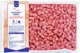 30 mm füstölt kockázott füstölt csemege